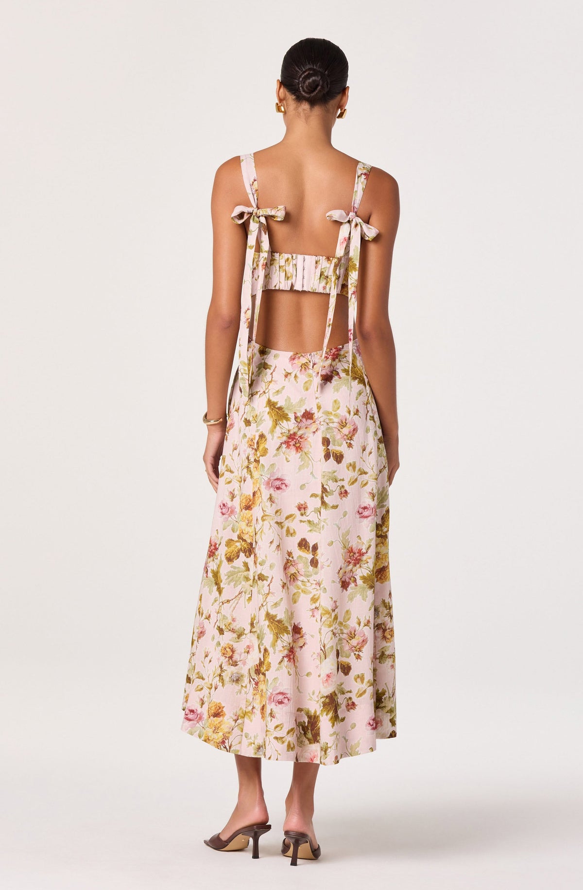 Ciana Linen Midi Dress