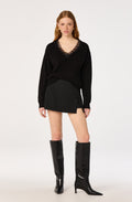 Tessa Slit-Front Mini Skort