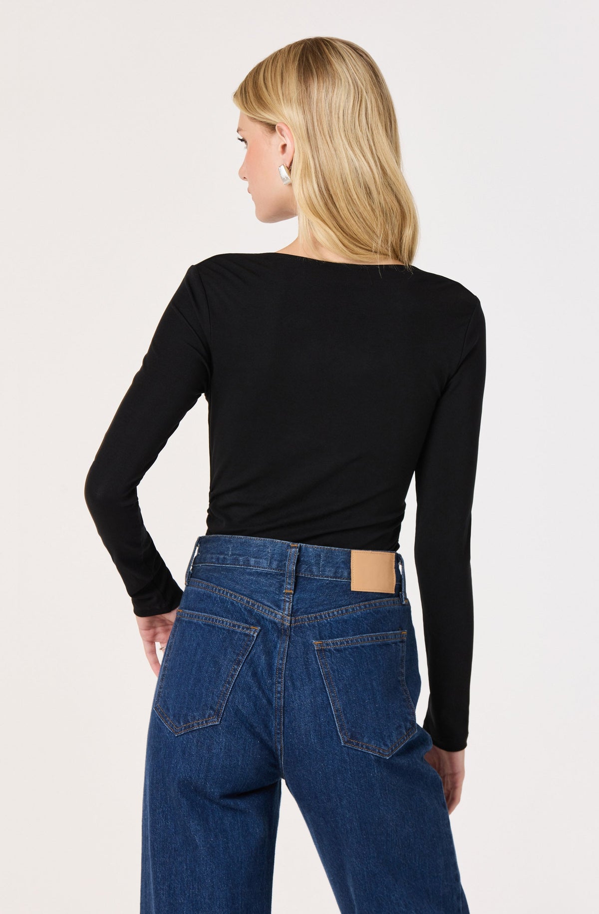 Shanetta Cutout Long Sleeve Top