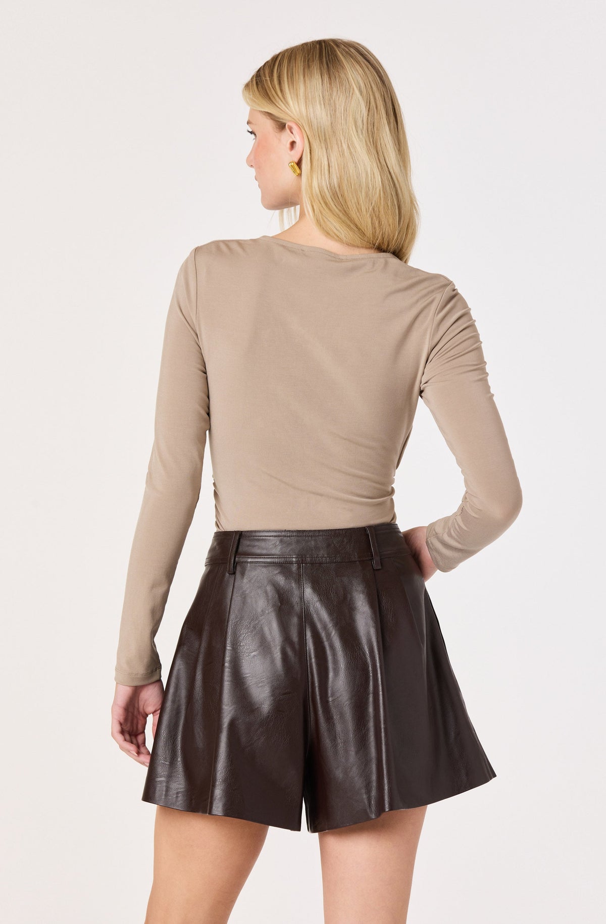 Shanetta Cutout Long Sleeve Top