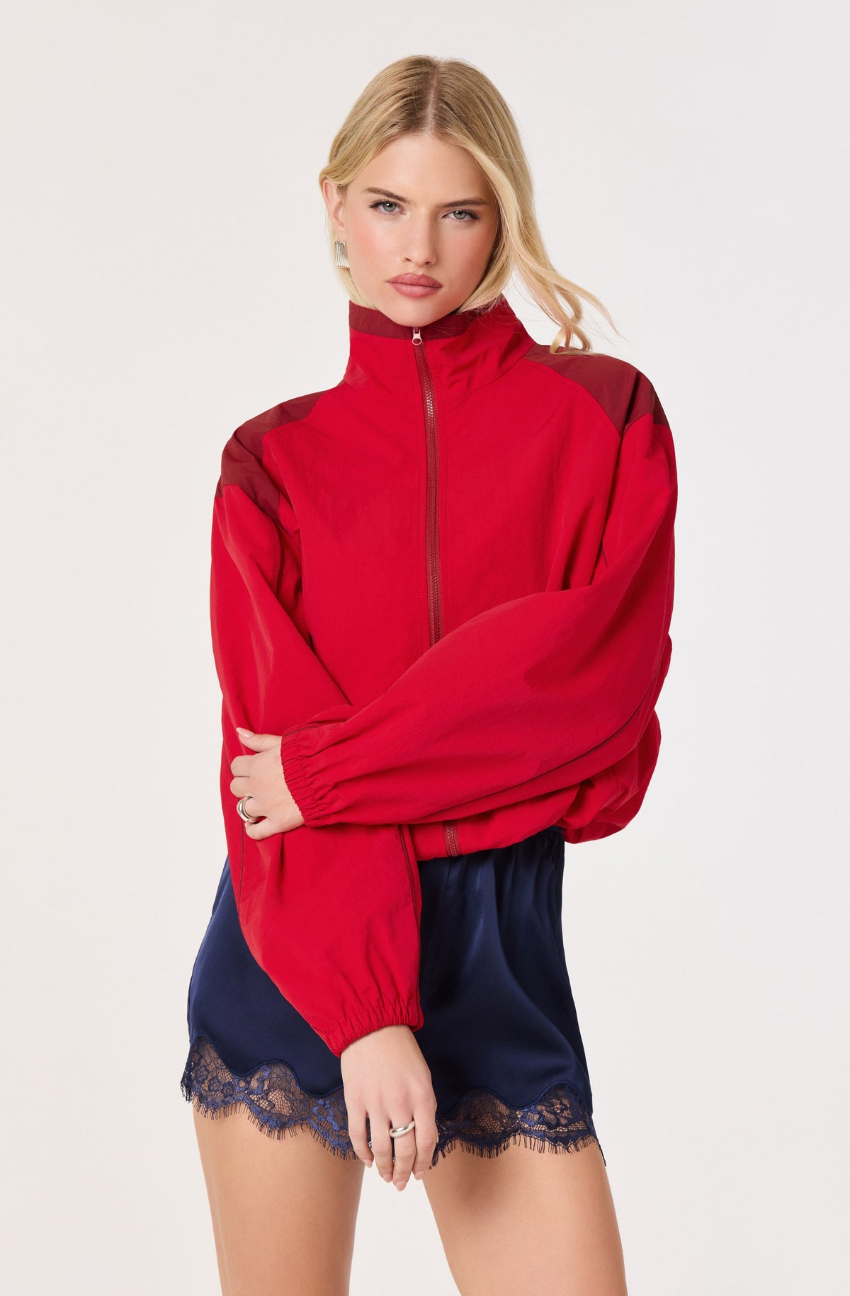 Cameo Colorblock  Windbreaker